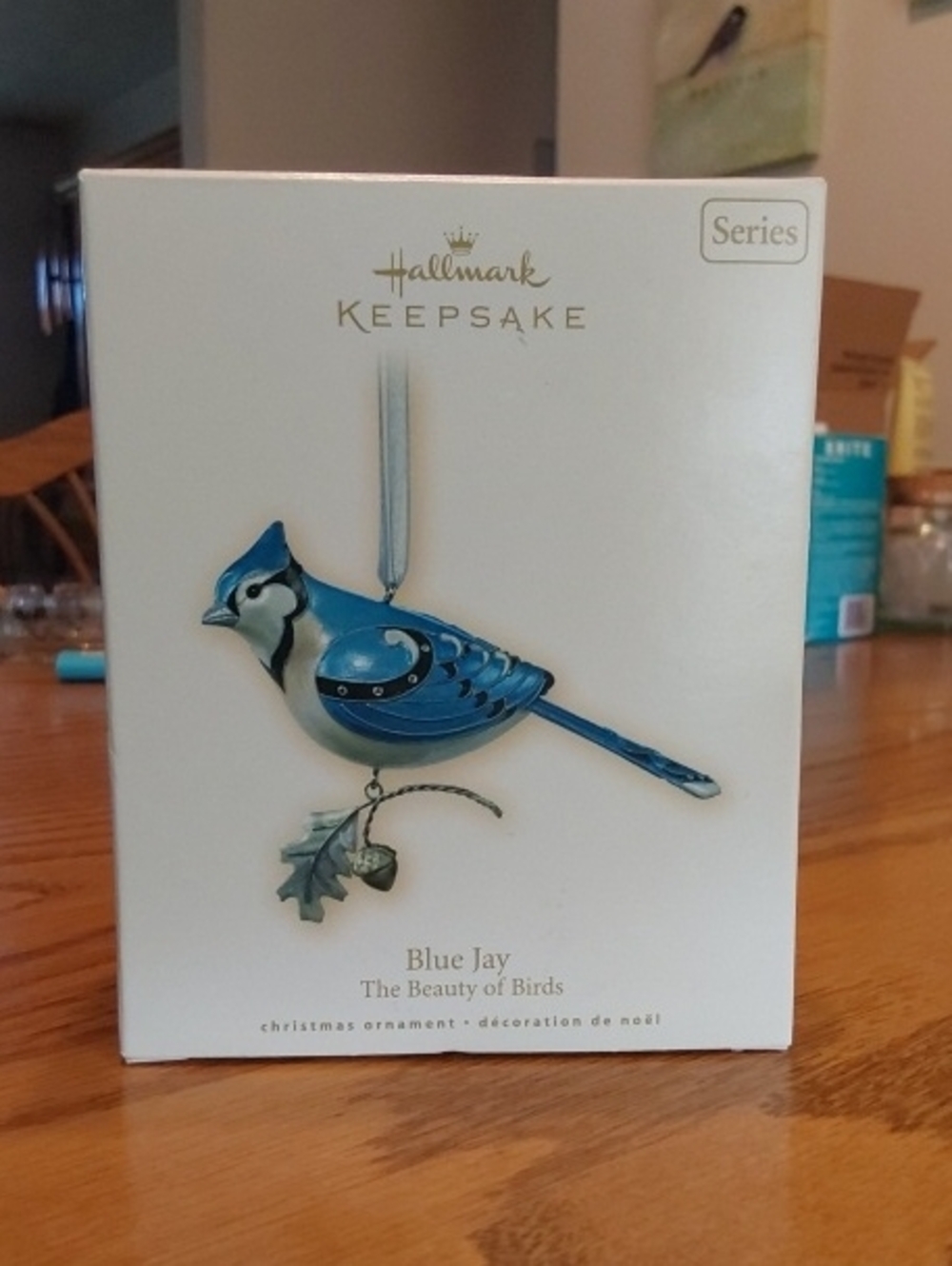 Hallmark Blue Jay 2007 Keepsake Ornament - Blue